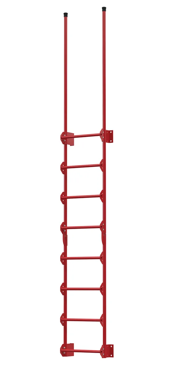 Vestil DKL-8-RD walk-thru style dock ladder