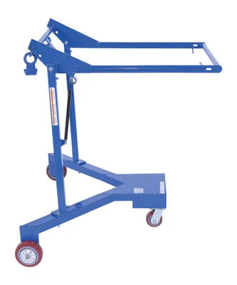 Vestil DM-550 drum lifter palletizer shown from an alternate angle