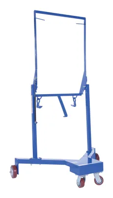 Vestil DM-550 drum lifter palletizer shown from an alternate angle