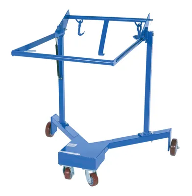 Vestil DM-550 drum lifter palletizer shown from an alternate angle