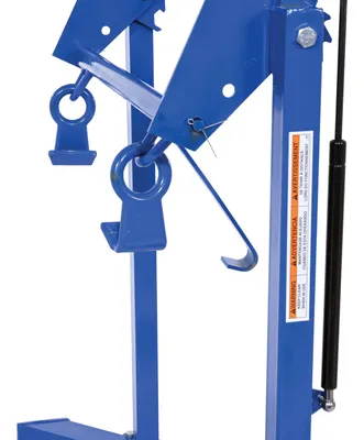 Vestil DM-550 drum lifter palletizer shown from an alternate angle