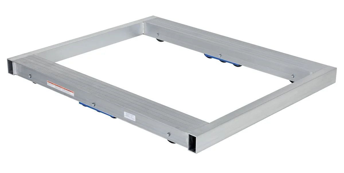 Vestil DOL-3642-10T aluminum pallet dollie