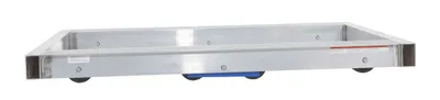 Vestil DOL-3648-8T aluminum pallet dollie shown from an alternate angle