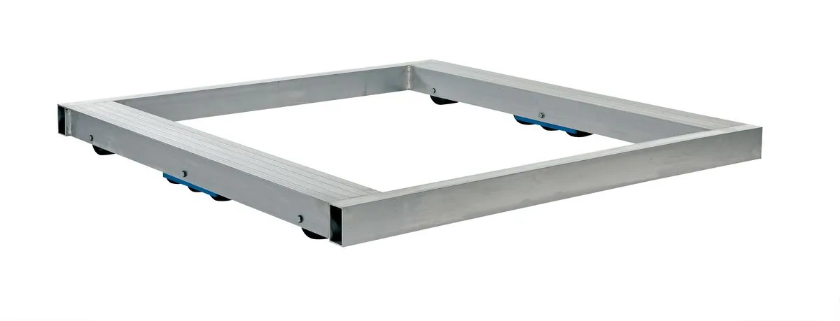 Vestil DOL-4242-10T aluminum pallet dollie