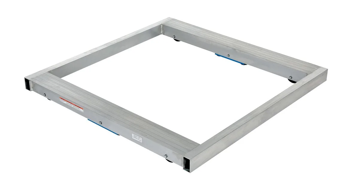 Vestil DOL-4242-8T aluminum pallet dollie