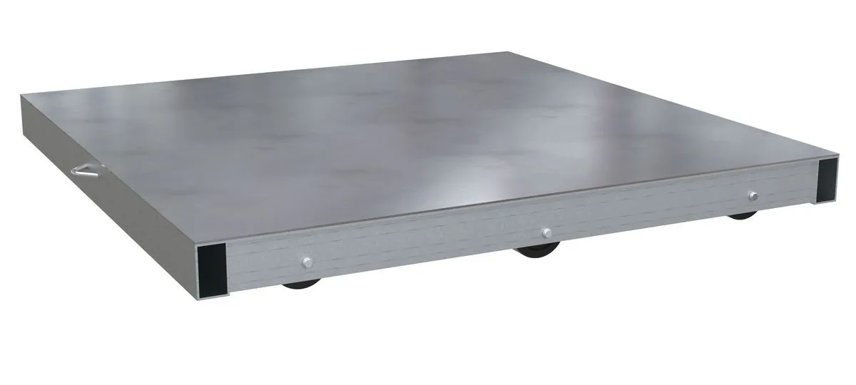 Vestil DOL-ST-3636-6T aluminum pallet dollie