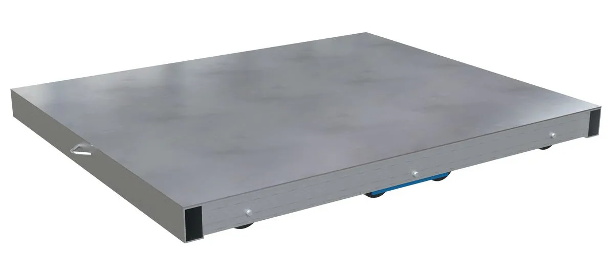 Vestil DOL-ST-4048-8T aluminum pallet dollie