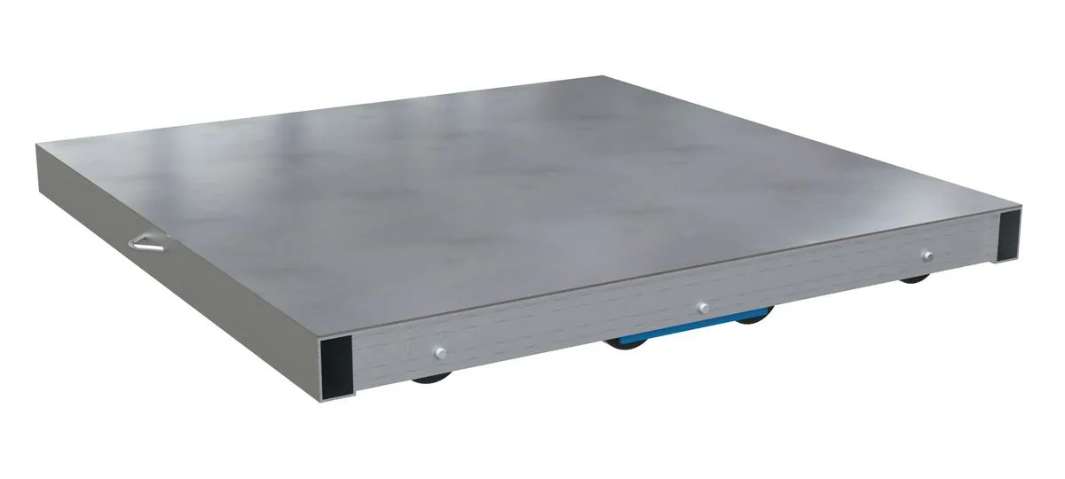 Vestil DOL-ST-4242-8T aluminum pallet dollie