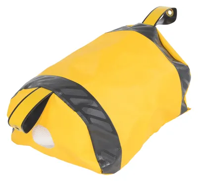 Vestil DRAFT-18-YL dock seal draft blocker shown from an alternate angle