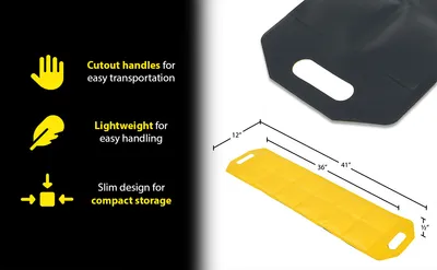Vestil DRAFT-MT-36 dock draft mat feature highlights