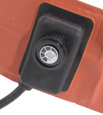 Vestil DRH-S-15 drum heater shown from an alternate angle