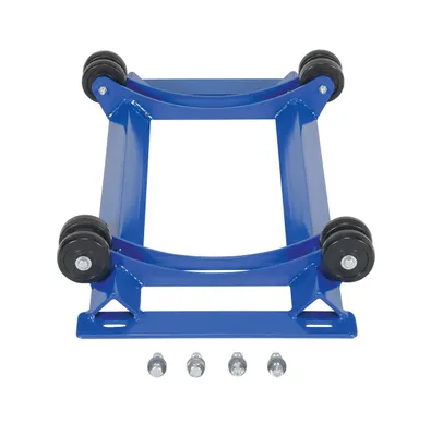 Vestil DRK-PRDC-42-R horizontal drum storage rack shown from an alternate angle