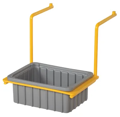 Vestil DRK-PRDC-DPN horizontal drum storage rack shown from an alternate angle