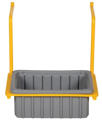 Vestil DRK-PRDC-DPN horizontal drum storage rack shown from an alternate angle