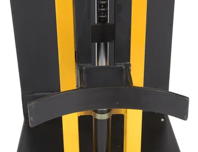 Vestil DRLT-CB-54-MDPL counter balanced drum stacker shown from an alternate angle