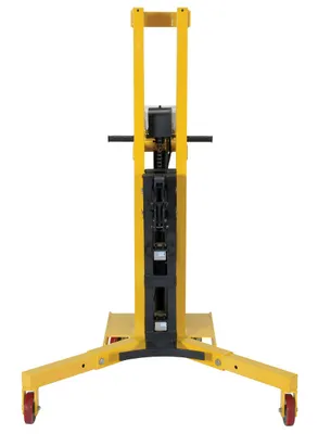 Vestil DRUM-55-SCL-E portable drum jack shown from an alternate angle