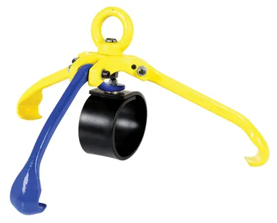 Vestil DRUM-GRAB drum grab shown from an alternate angle