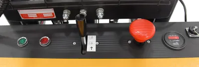 Vestil DRUM-LRT-DC-II portable drum lifter rotator transporter shown from an alternate angle