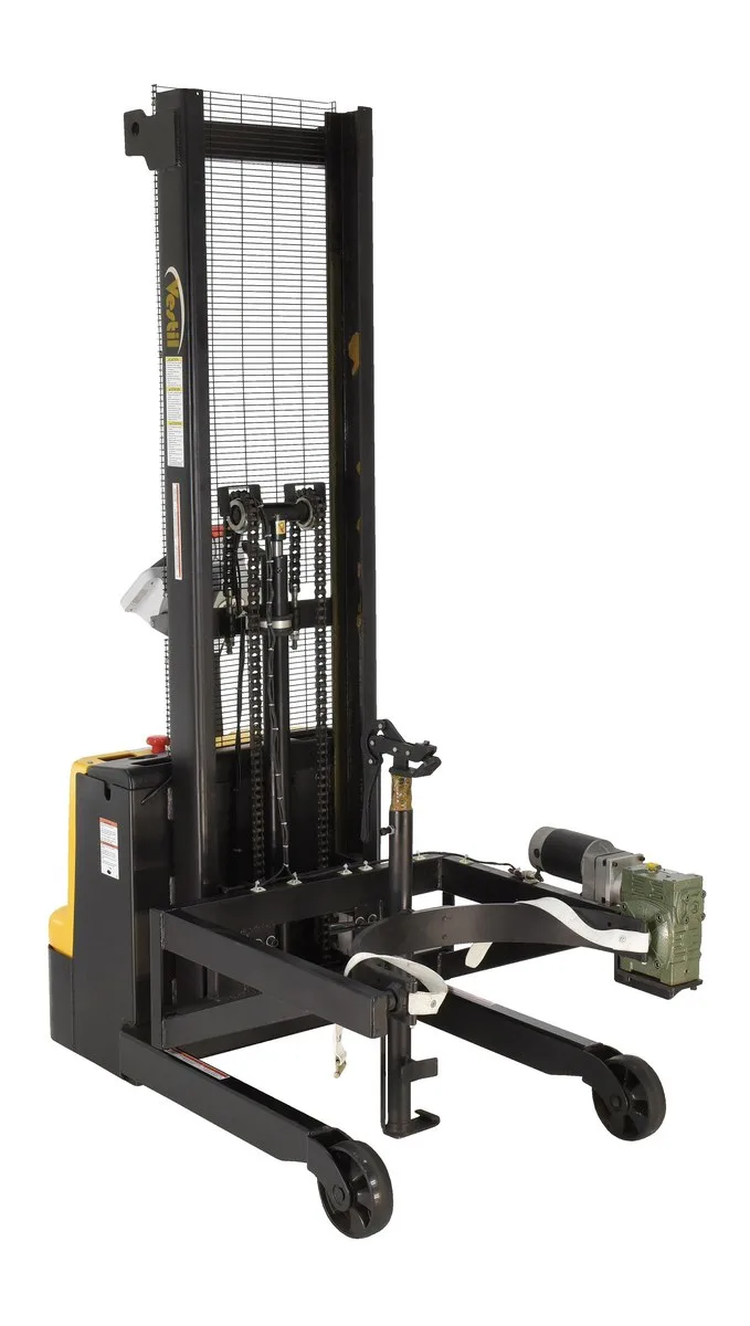 Vestil DRUM-LRT-DC-SCL portable drum lifter rotator transporter
