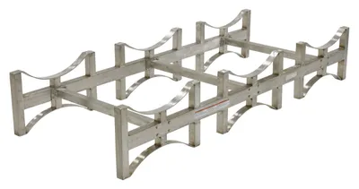 Vestil DRUM-RACK-3-SS stackable drum rack