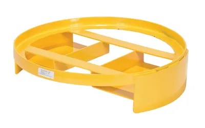 Vestil DRUM-ST drum stand shown from an alternate angle