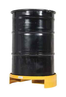 Vestil DRUM-ST drum stand shown from an alternate angle