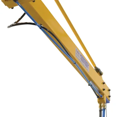 Vestil DSJ-300-P air balance jib lifter shown from an alternate angle