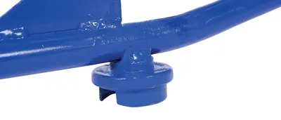 Vestil DTP-11-DLX manual drum upender shown from an alternate angle