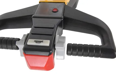 Vestil E-TUG-HD-50 electric powered tugger shown from an alternate angle