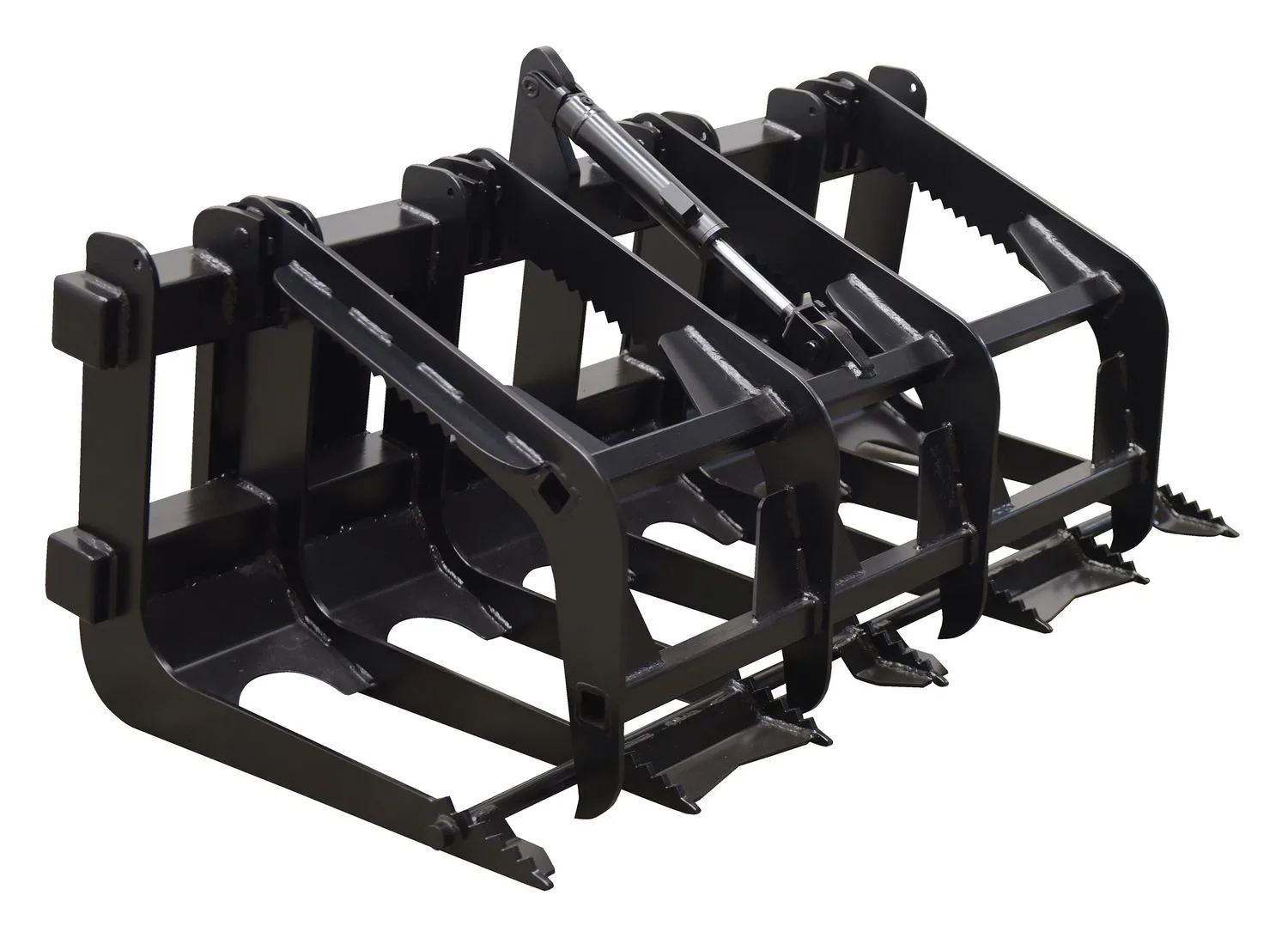 Vestil EA-SKGB-60 skid steer grab bucket