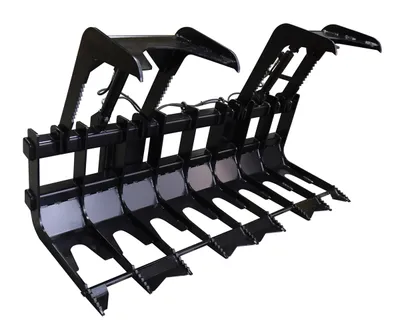Vestil EA-SKGB-84 skid steer grab bucket