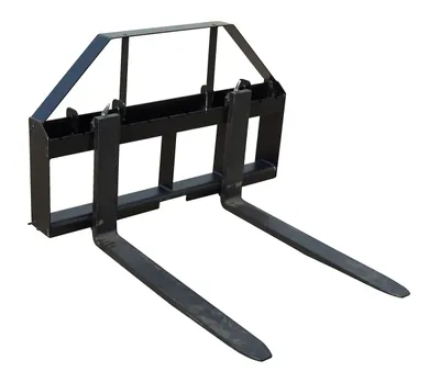 Vestil Steel Universal Attachment Skid Forks 36 In. Length 4000 Lb. Capacity Black