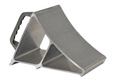 Vestil EALUM-7-HNDG aluminum wheel chock