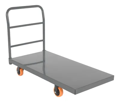 Vestil ECSPT-2448-C1B steel platform truck (smooth or treadplate)