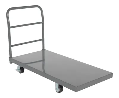 Vestil ECSPT-2448-C27A steel platform truck (smooth or treadplate)