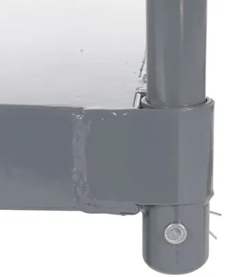 Vestil ECSPT-3672 steel platform truck (smooth or treadplate) shown from an alternate angle
