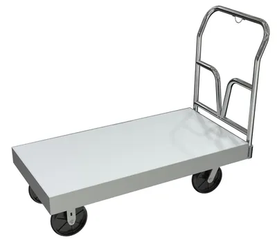 Vestil EFHD-2448 heavy-duty extruded aluminum platform truck
