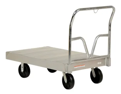 Vestil EFHD-3048 heavy-duty extruded aluminum platform truck shown from an alternate angle
