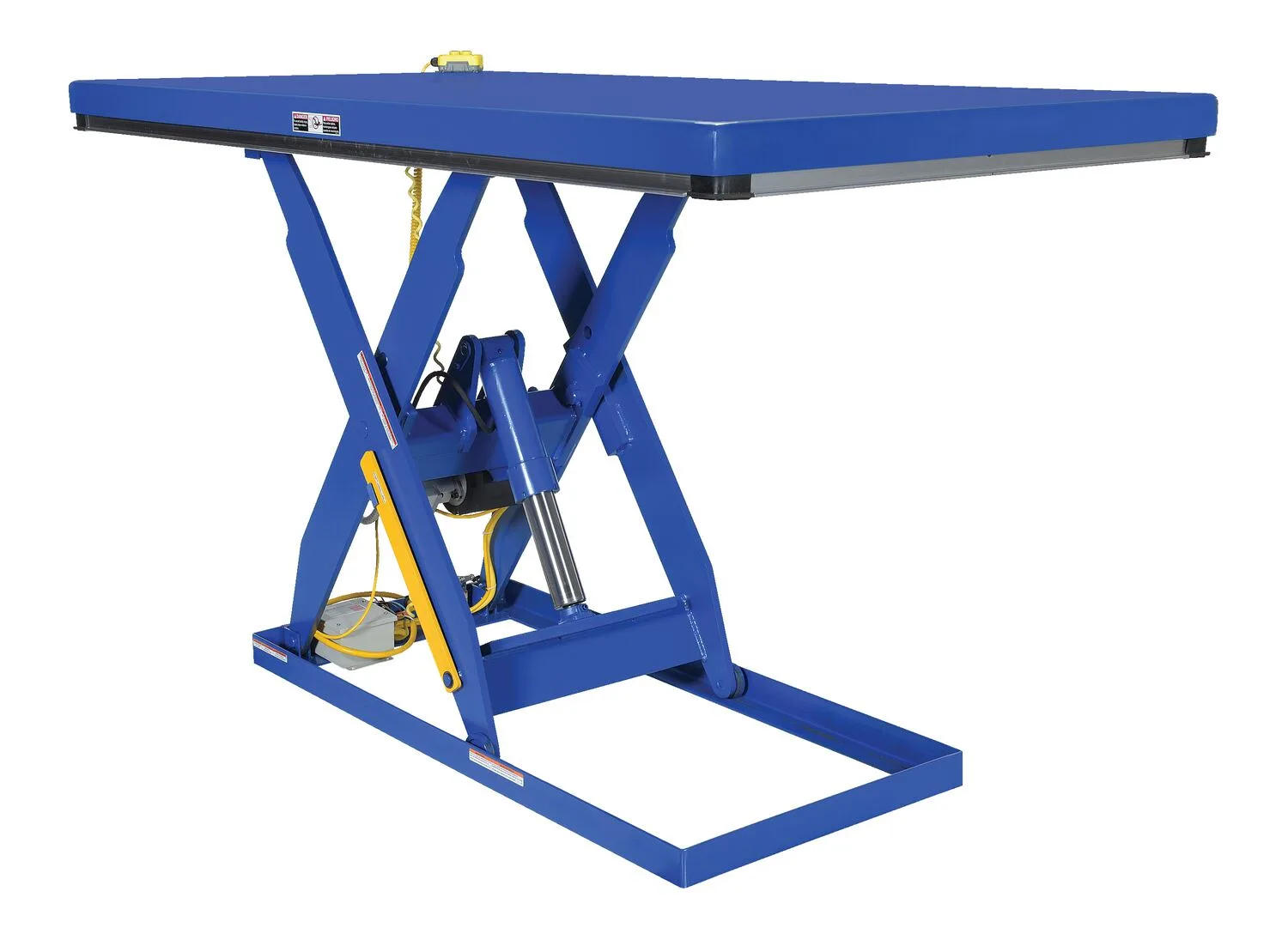 Vestil EHLT-2466-2-55 electric hydraulic scissor lift table