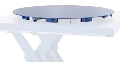 Vestil Factory Installed Steel Powered Carousel For EHLT Models Blue