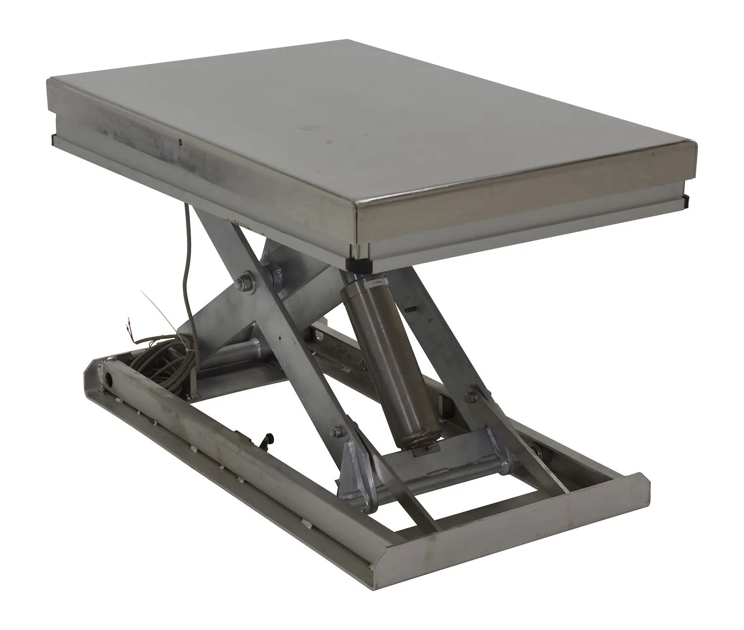 Vestil EHLT-WS-4048-PSS work station electric hydraulic scissor table