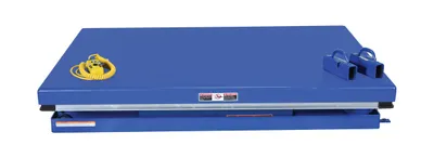 Vestil EHLTD-3-84 double scissor lift table shown from an alternate angle