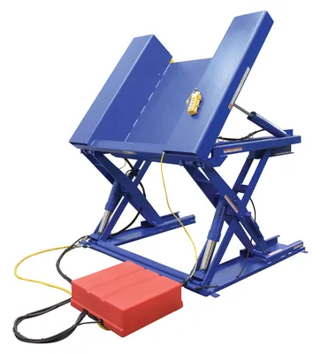 Vestil EHLTGT-4452-4-36 ground lift & tilt table shown from an alternate angle