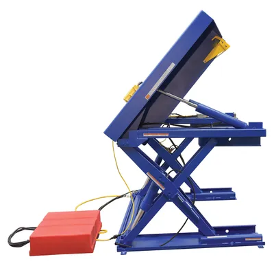 Vestil EHLTGT-4452-4-36 ground lift & tilt table shown from an alternate angle