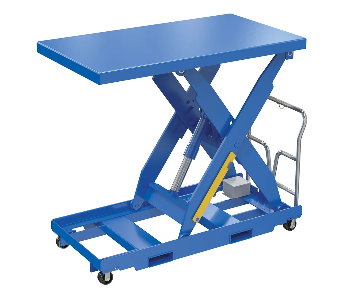 Vestil EHLTP-4848-2-48-D2 portable electric hydraulic lift table