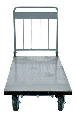 Vestil EMHC-2860-1 electric material handling cart shown from an alternate angle