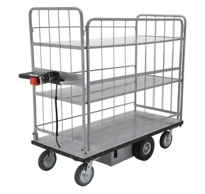 Vestil EMHC-2860-4 electric material handling cart
