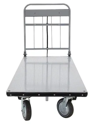 Vestil EMHC-2872-1 electric material handling cart shown from an alternate angle