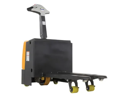Vestil EPT-1540-26 fully powered electric pallet truck shown from an alternate angle