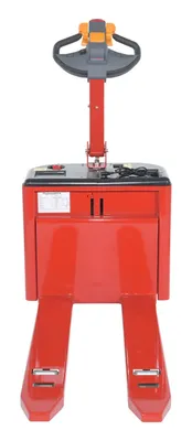Vestil EPT-PGL-2045-30 low profile d-style self dumping hopper shown from an alternate angle